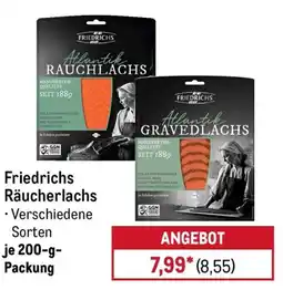METRO Friedrichs Räucherlachs Angebot