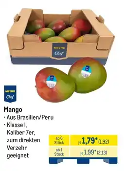 METRO METRO Chef Mango Angebot