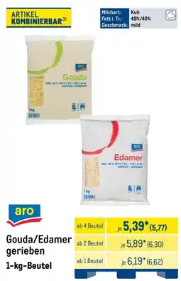 METRO aro Gouda/Edamer Angebot