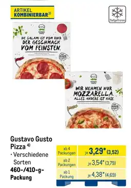 METRO Gustavo Gusto Pizza Angebot