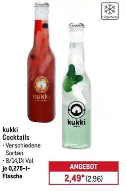 METRO kukki Cocktails Angebot