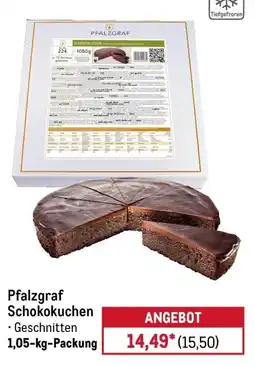 METRO Pfalzgraf Schokokuchen Angebot