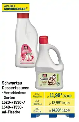 METRO Schwartau Dessertsaucen Angebot