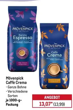 METRO Mövenpick Caffè Crema Angebot