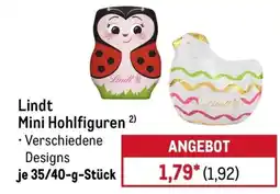 METRO Lindt Mini Hohlfiguren Angebot