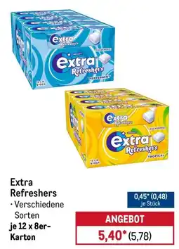 METRO Extra Refreshers Angebot