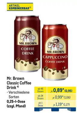 METRO Mr. Brown Classic Coffee Angebot