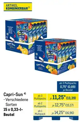 METRO Capri-Sun Angebot