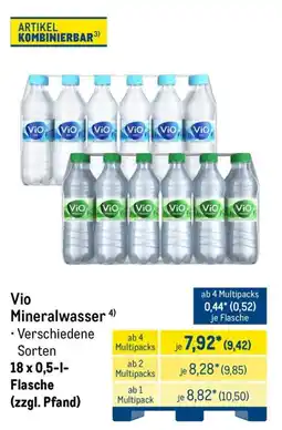 METRO Vio Mineralwasser Angebot