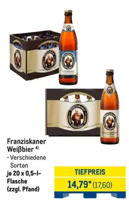 METRO Franziskaner Weißbier Angebot