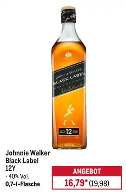METRO Johnnie Walker Black Label 12Y Angebot