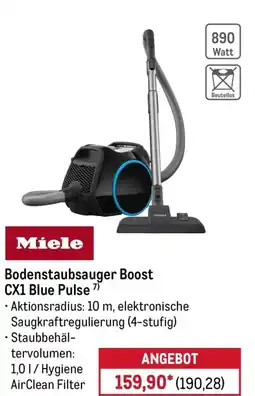 METRO Miele Bodenstaubsauger Boost CX1 Blue Pulse Angebot