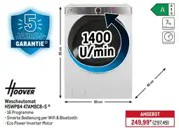 METRO HOOVER Waschautomat H5WPB4 47AMBC8-S Angebot