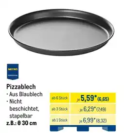 METRO METRO PROFESSIONAL Pizzablech Angebot