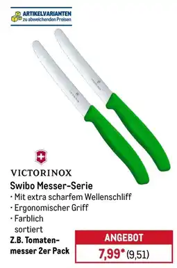 METRO VICTORINOX Swibo Messer-Serie Angebot