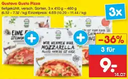 Netto Marken-Discount Gustavo Gusto Pizza Angebot
