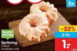 Netto Marken-Discount BACK STUBE Spritzring Angebot