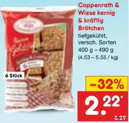 Netto Marken-Discount Coppenrath & Wiese kernig & kräftig Brötchen Angebot
