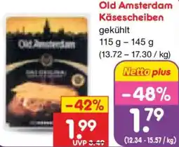Netto Marken-Discount Old Amsterdam Käsescheiben Angebot