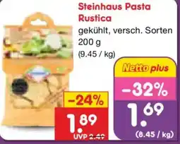 Netto Marken-Discount Steinhaus Pasta Rustica Angebot