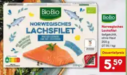 Netto Marken-Discount Bio Bio Norwegisches Lachsfilet Angebot