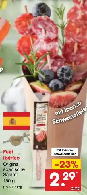 Netto Marken-Discount Fuet Ibérico Angebot