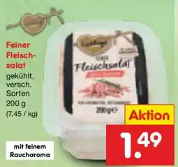 Netto Marken-Discount Feiner Fleisch salat Angebot