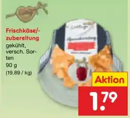 Netto Marken-Discount Frischkäse/ zubereitung Angebot