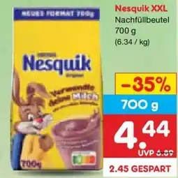 Netto Marken-Discount Nestle Nesquik XXL Nachfüllbeutel Angebot