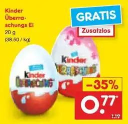 Netto Marken-Discount Kinder Überraschungs Ei Angebot