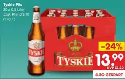 Netto Marken-Discount Tyskie Pils Angebot