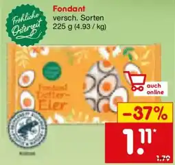 Netto Marken-Discount Fröhliche Ostereit Fondant Angebot