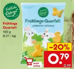Netto Marken-Discount Fröhliche Osterzeit Frühlings Quartett Angebot