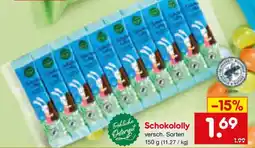 Netto Marken-Discount Fröhliche Osterzeit Schokololly Angebot