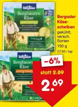 Netto Marken-Discount Bergader Käsescheiben Angebot