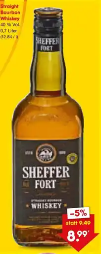 Netto Marken-Discount Straight Bourbon Whiskey Angebot