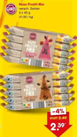 Netto Marken-Discount CLARKYS Nuss Frucht Mix Angebot