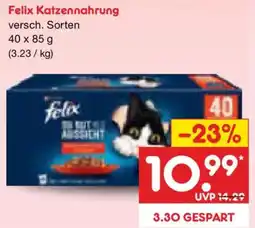Netto Marken-Discount Felix Katzennahrung Angebot