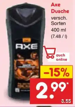 Netto Marken-Discount Axe Dusche Angebot