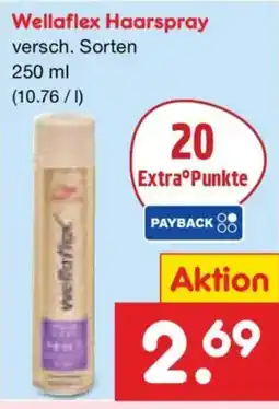Netto Marken-Discount Wellaflex Haarspray Angebot