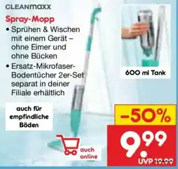 Netto Marken-Discount CLEANMAXX Spray-Mopp Angebot