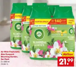 Netto Marken-Discount Air Wick Freshmatic Max Duopack Blooming Garden, 3er Pack Angebot