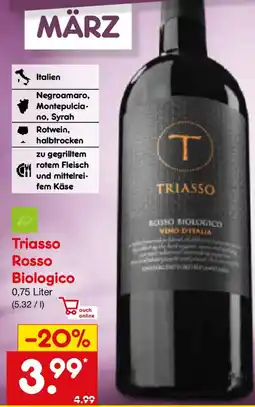 Netto Marken-Discount Triasso Rosso Biologico Angebot