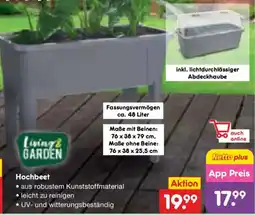 Netto Marken-Discount Living & GARDEN Hochbeet Angebot