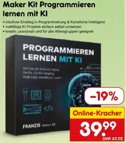 Netto Marken-Discount Maker Kit Programmieren lernen mit KI Angebot