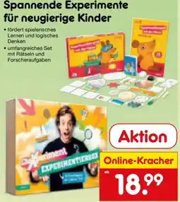Netto Marken-Discount Spannende Experimente für neugierige Kinder Angebot