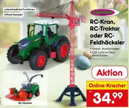Netto Marken-Discount JAMARA RC-Kran, RC-Häcksler oder RC- Feldhäcksler Angebot