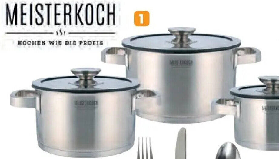 Faszinierend Meisterkoch Topfset 7 Teilig Bildnull