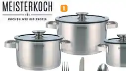Möbel Kraft MEISTERKOCH Topfset,,tribus" Angebot