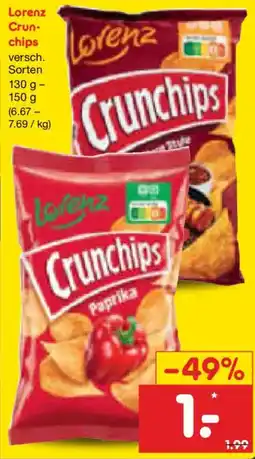Netto Marken-Discount Lorenz Crunchips Angebot